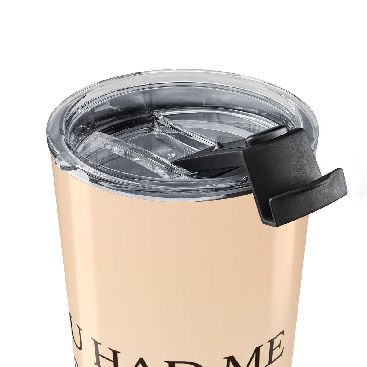 20oz Tumbler – Adorable Cat “You Had Me at Meow” Coffee Travel Cup