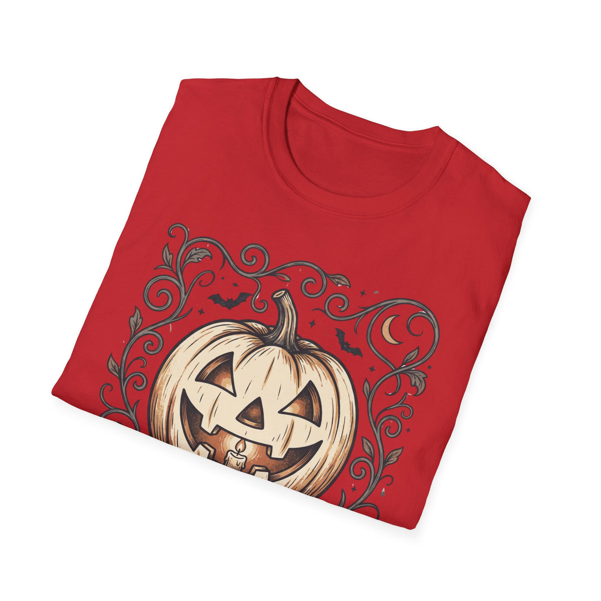 Halloween Pumpkin T-Shirt — "Haunted Harvest: Halloween Nights" Graphic Tee