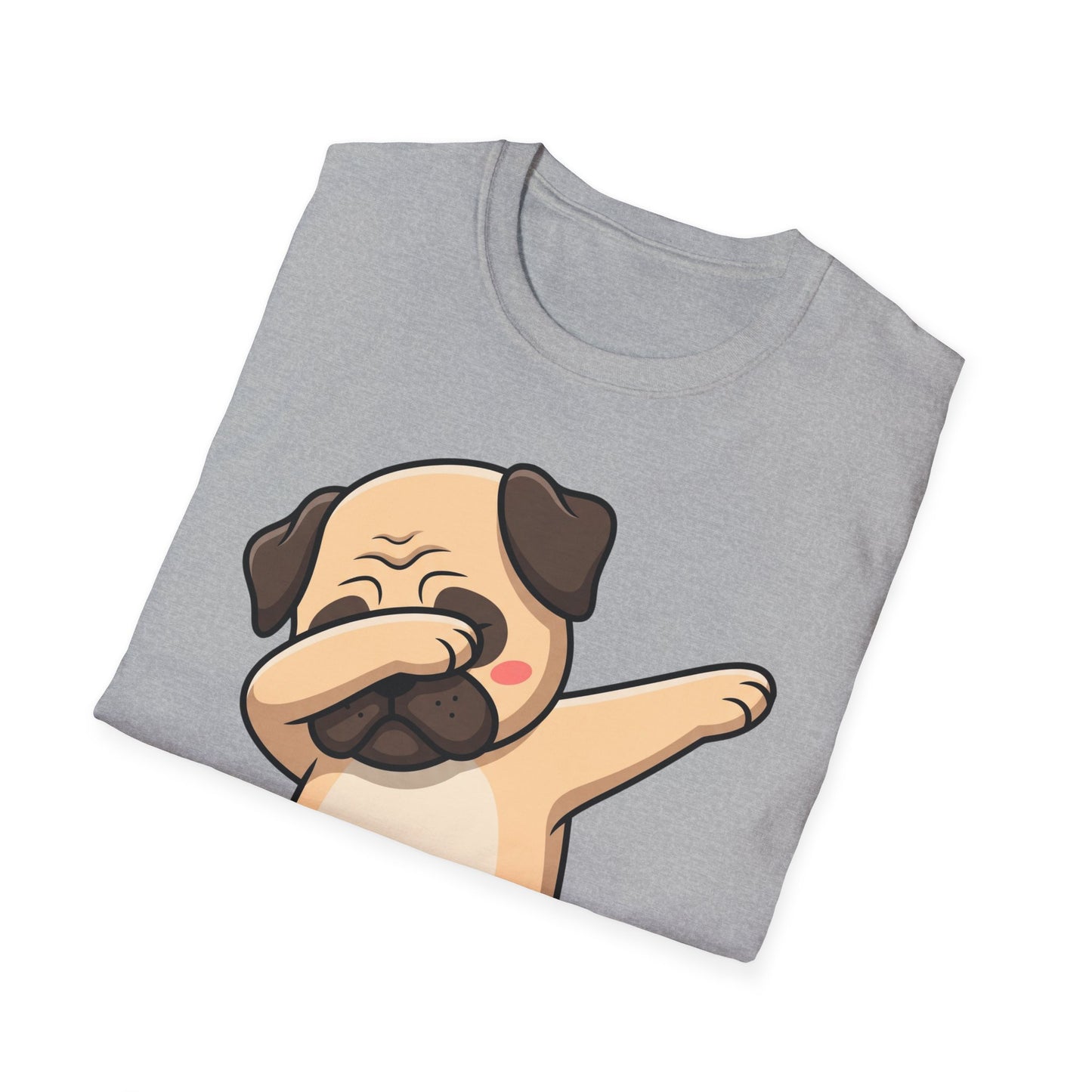 Dabbing Pug T-Shirt — Cute Dab Dog Graphic Tee
