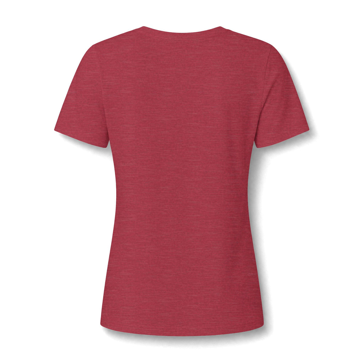 Women's Cat Mama V-Neck Tee — Cute Mom Cat and Kittens Graphic