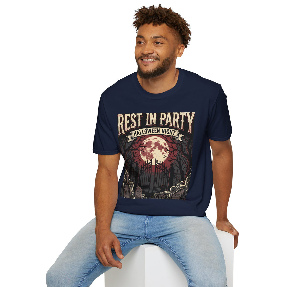 Rest in Party Halloween Night T-Shirt