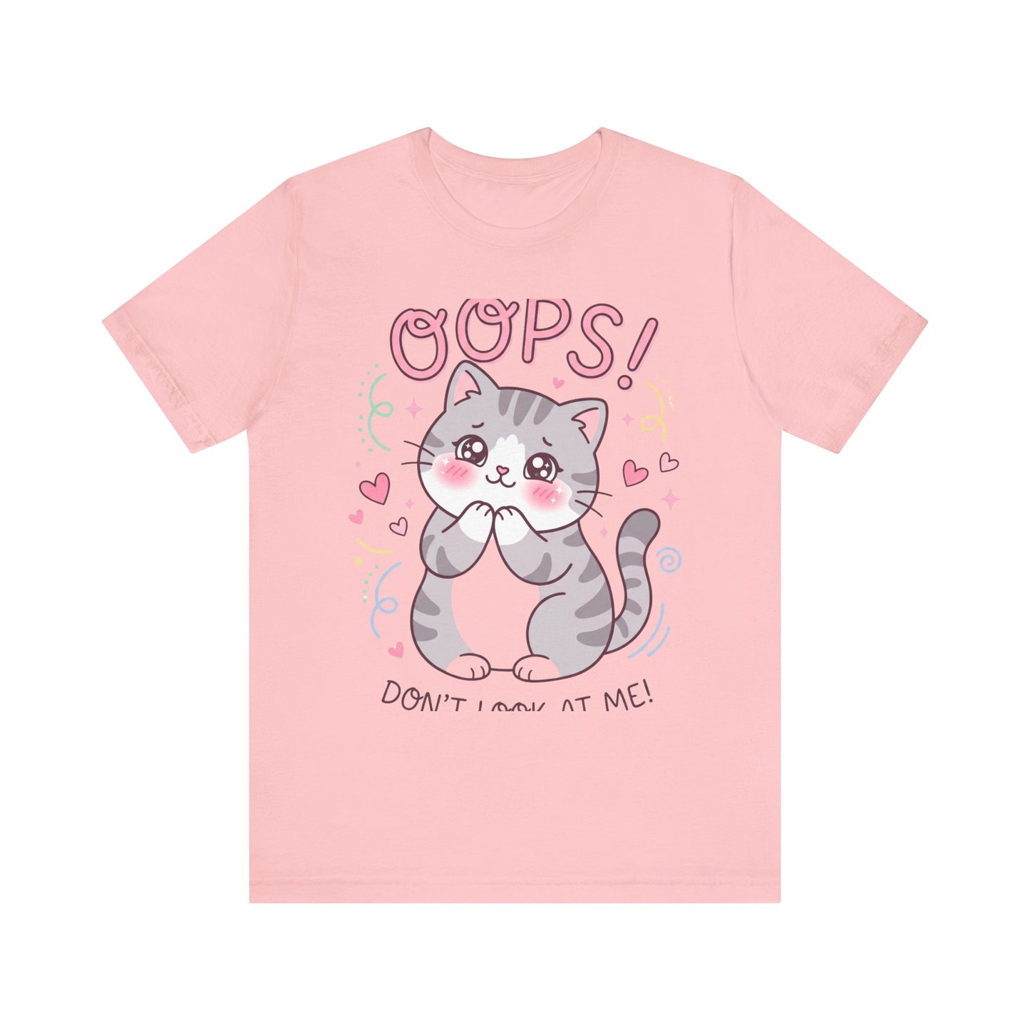 Oops! Don’t Blame Me Cute Kitten T-Shirt