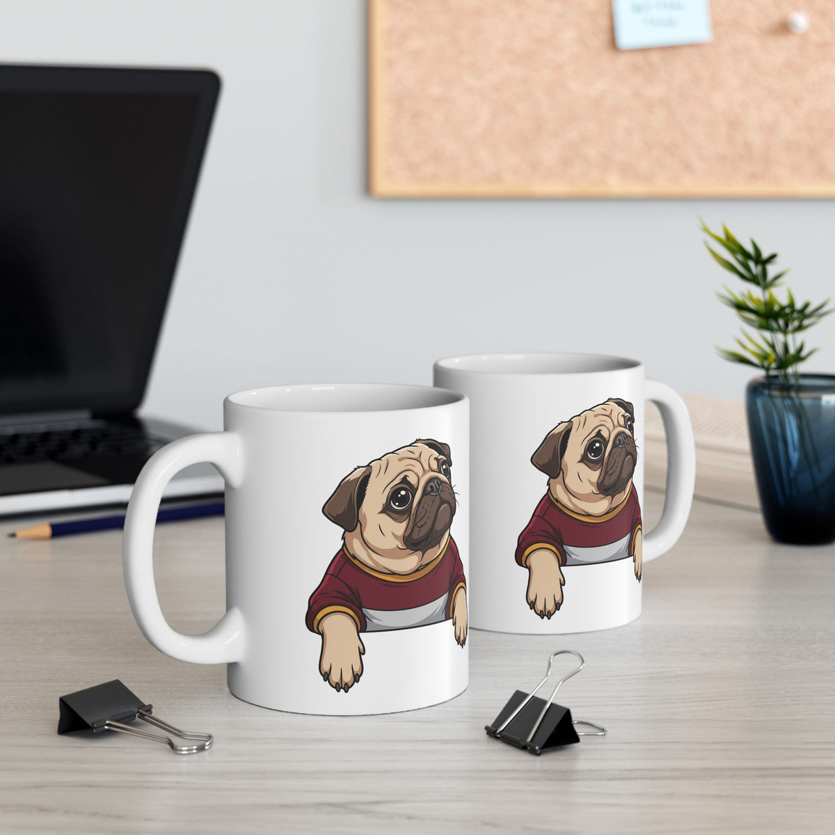 Harry Potter Chibi Mug – Cute Gryffindor Wizard Ceramic Coffee Cup (11oz, 15oz)