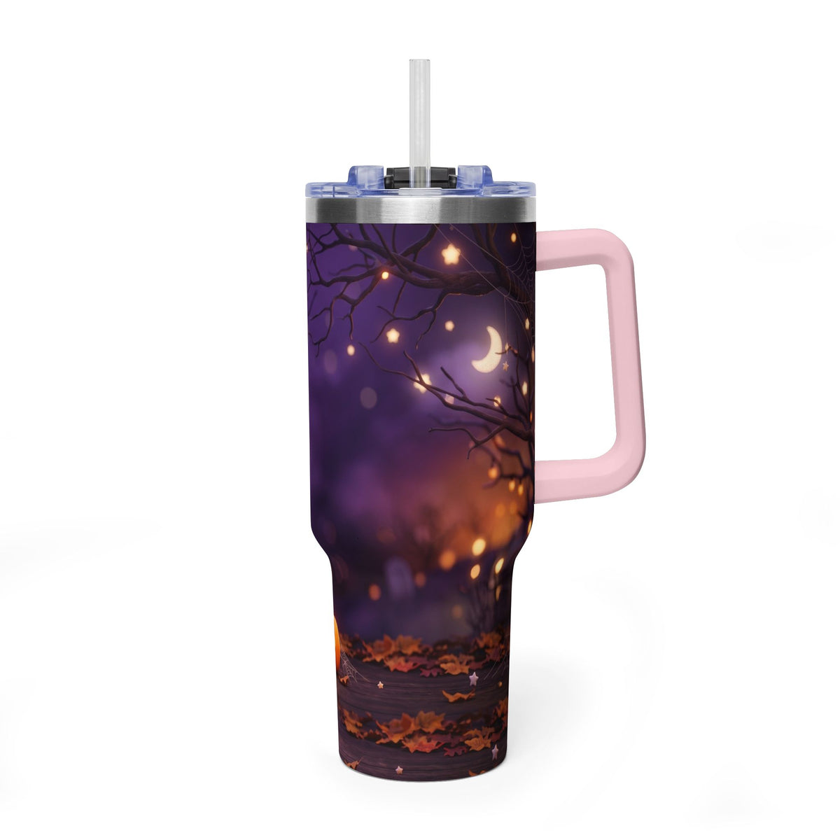 Cute Halloween Ghost 40oz Vacuum Thermal Tumbler