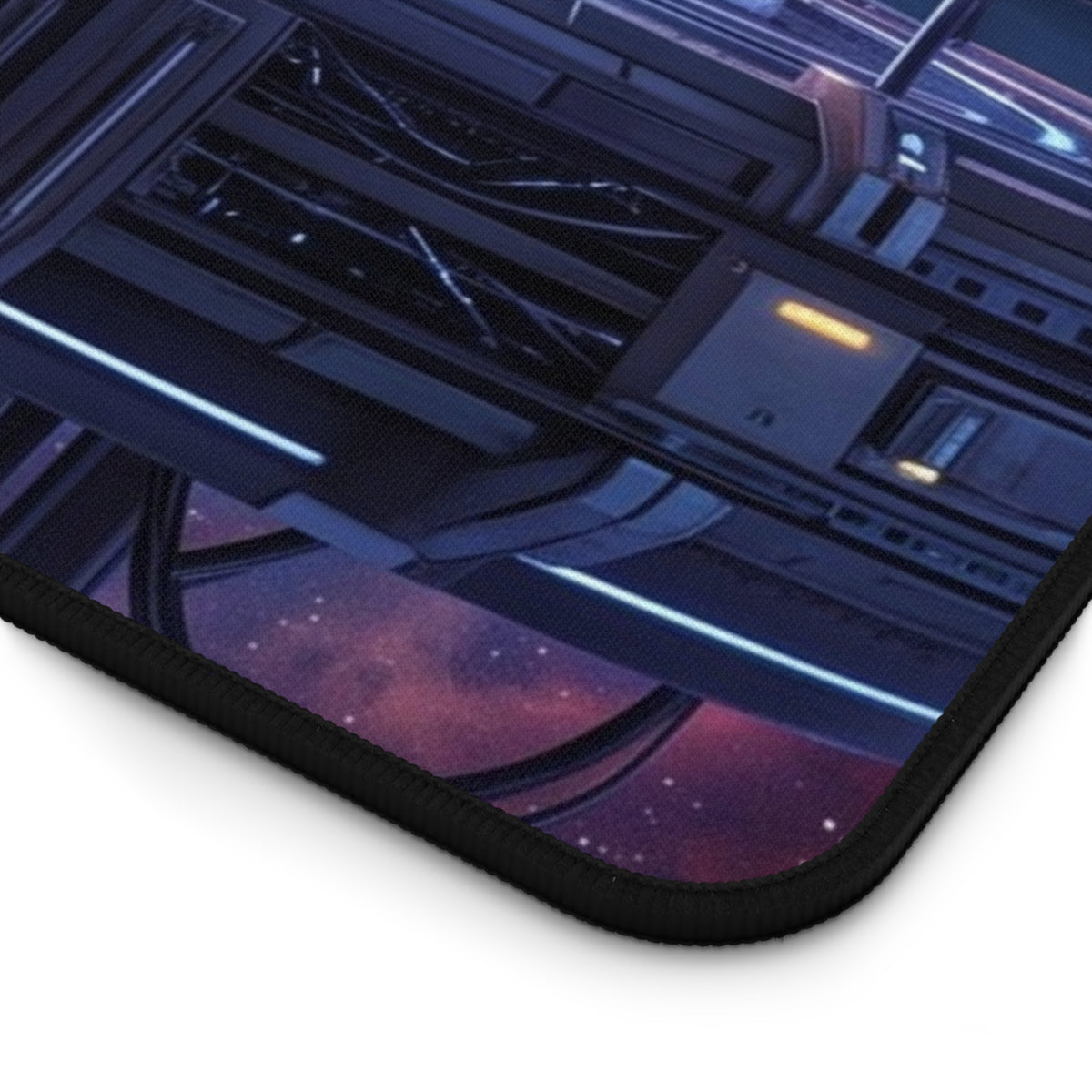 Space Explorer Desk Mat — Astronaut Galaxy Mouse Pad