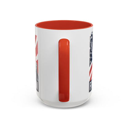 Freedom Statue Accent Coffee Mug — Patriotic Liberty 11/15oz
