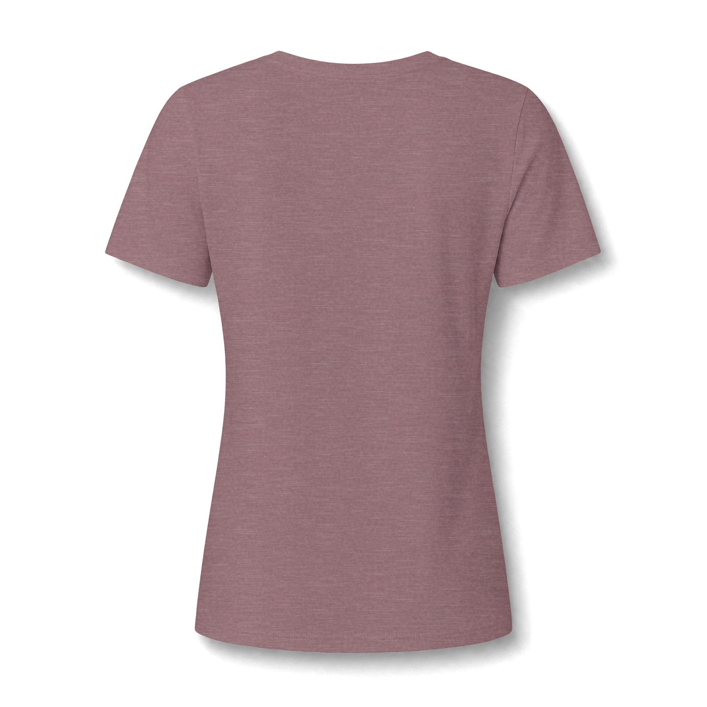 Women's Cat Mama V-Neck Tee — Cute Mom Cat and Kittens Graphic