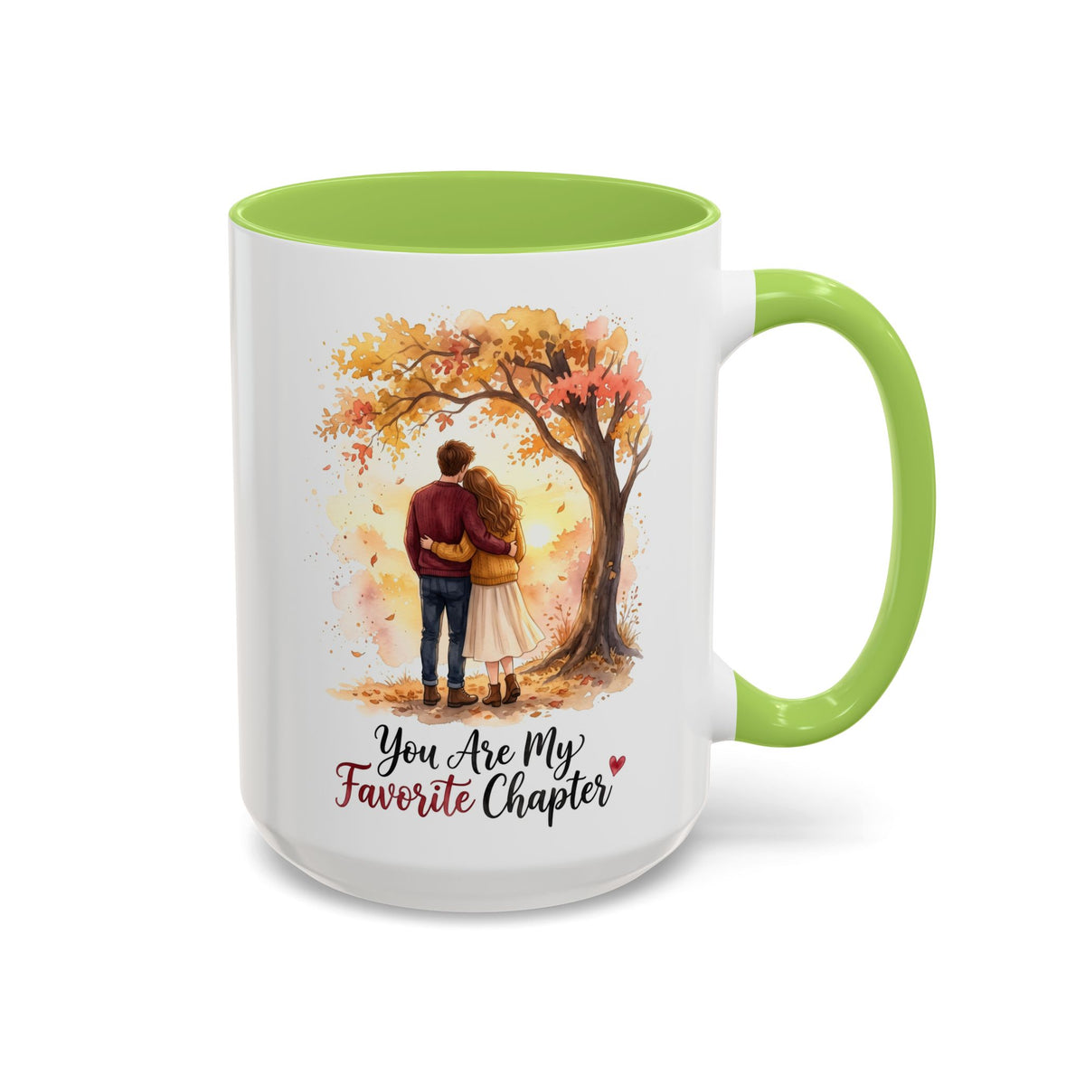 You Are My Favorite Chapter Romantic Autumn Coffee Mug
