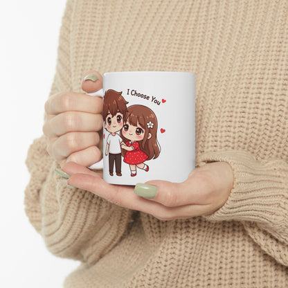 Cute Couple Love Ceramic Mug