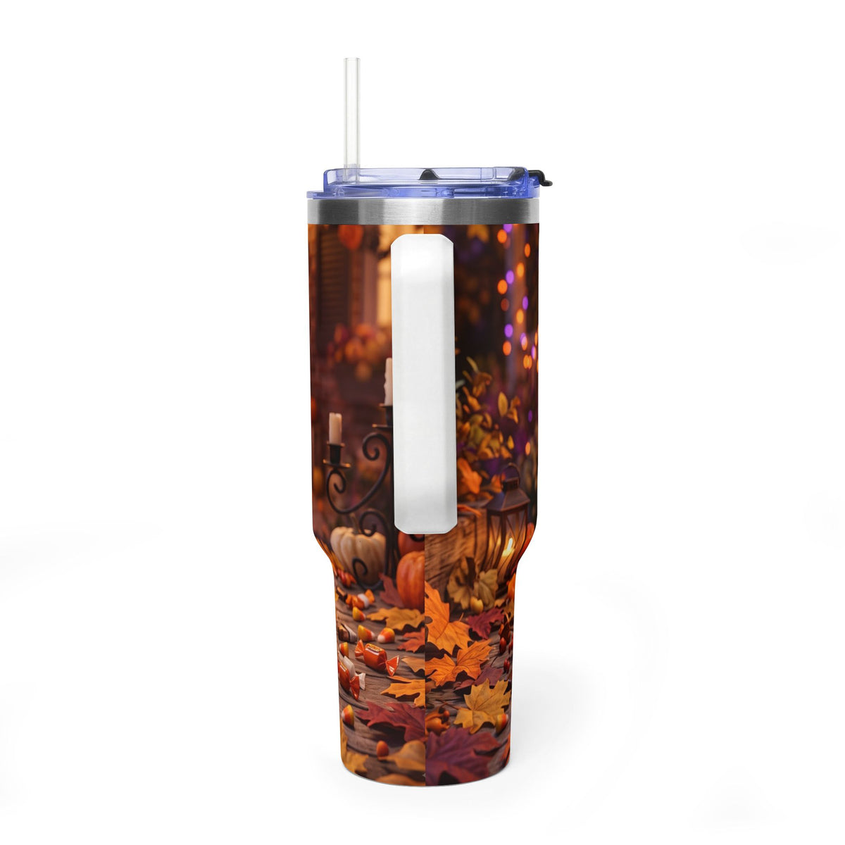 Halloween Pumpkin Jack-O’-Lantern 40oz Thermal Tumbler