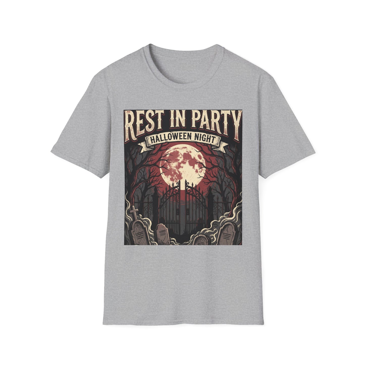 Rest in Party Halloween Night T-Shirt