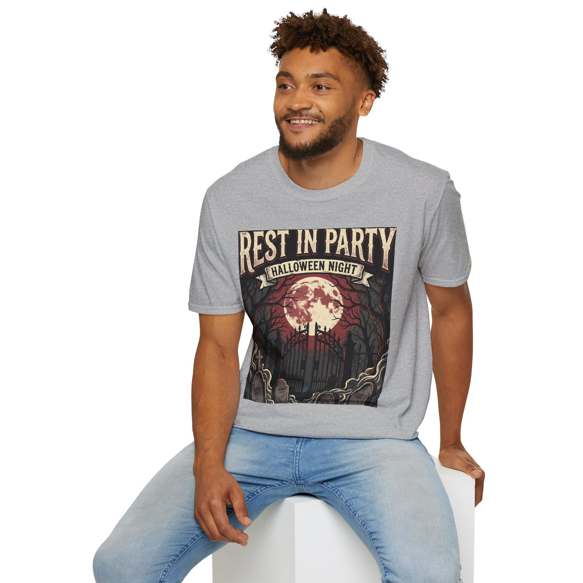 Rest in Party Halloween Night T-Shirt