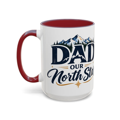 Adventure Compass Mountain Coffee Mug