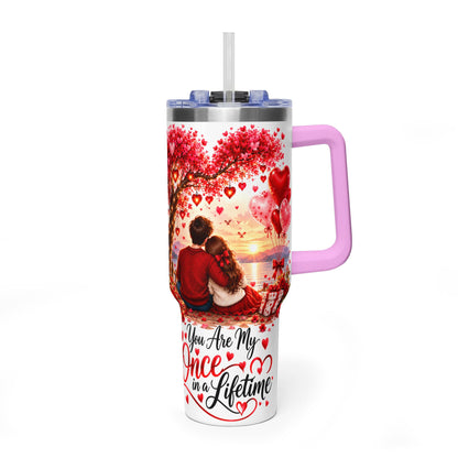 40oz Valentine’s Day Love Tree Thermal Tumbler