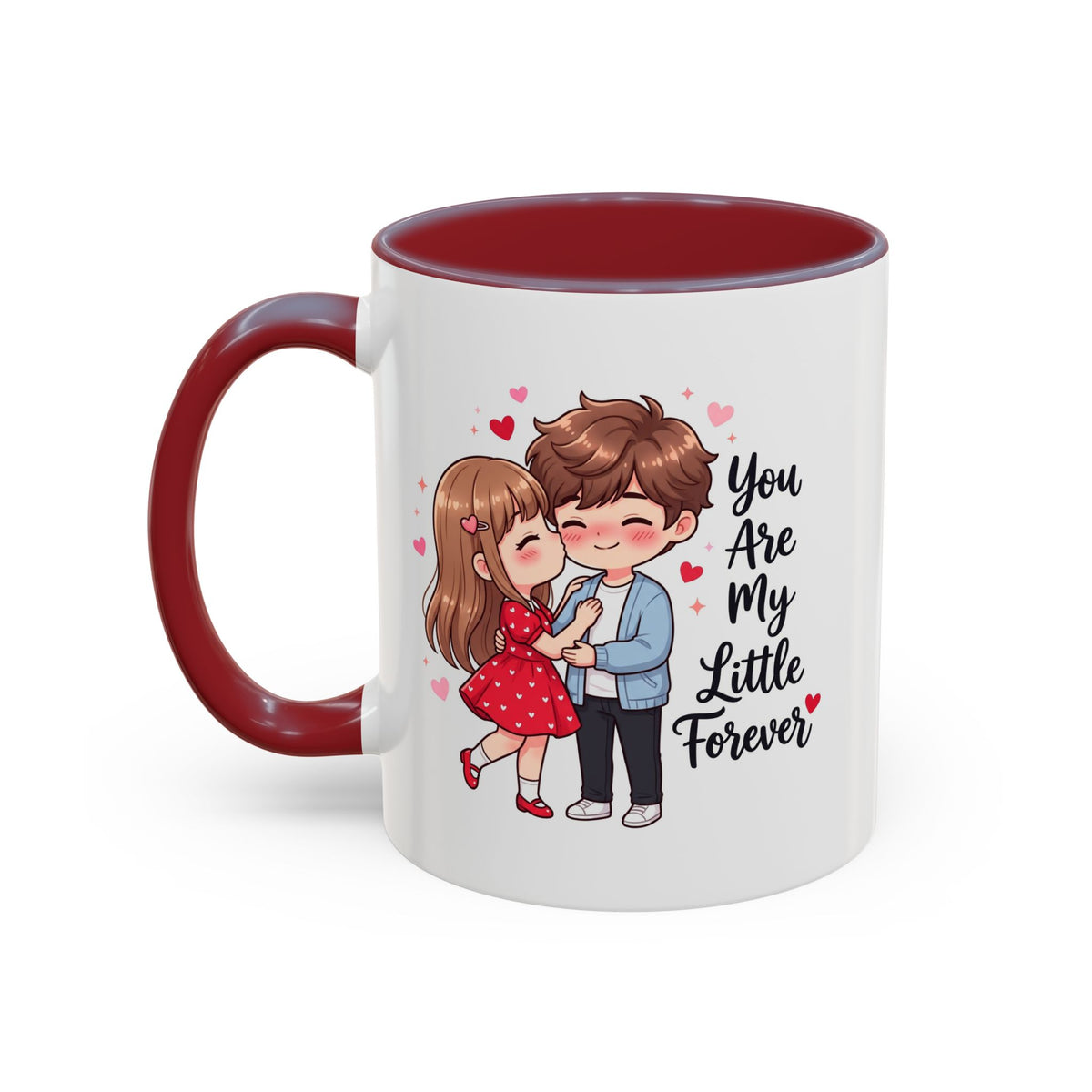 You Are My Little Forever Romantic Couple Coffee Mug