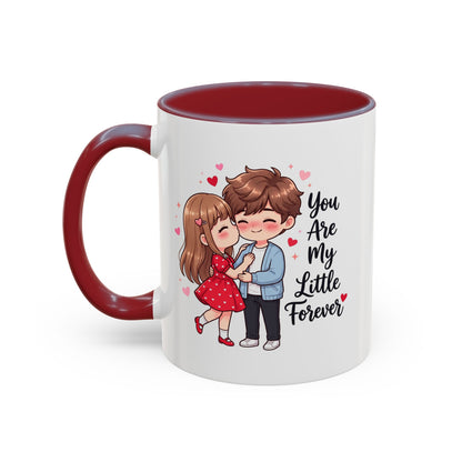 You Are My Little Forever Romantic Couple Coffee Mug
