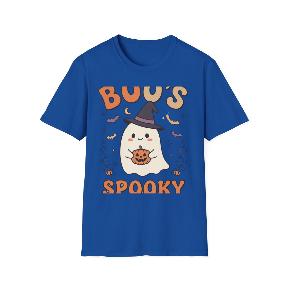 Halloween Ghost T-Shirt — "Boo's Spooky" Cute Witch Ghost Graphic
