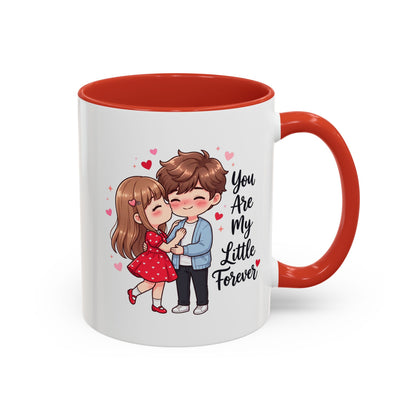 You Are My Little Forever Romantic Couple Coffee Mug