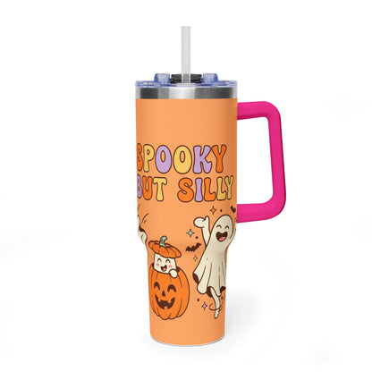 Spooky But Cute Halloween Ghosts 40oz Thermal Tumbler
