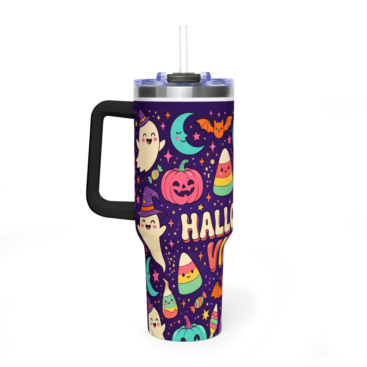 Halloween Vibes 40oz Thermal Tumbler