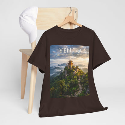Yen Tu Mountain Scenic Tee – 'YEN TU: Listen to the Silence' Travel Photography T-Shirt