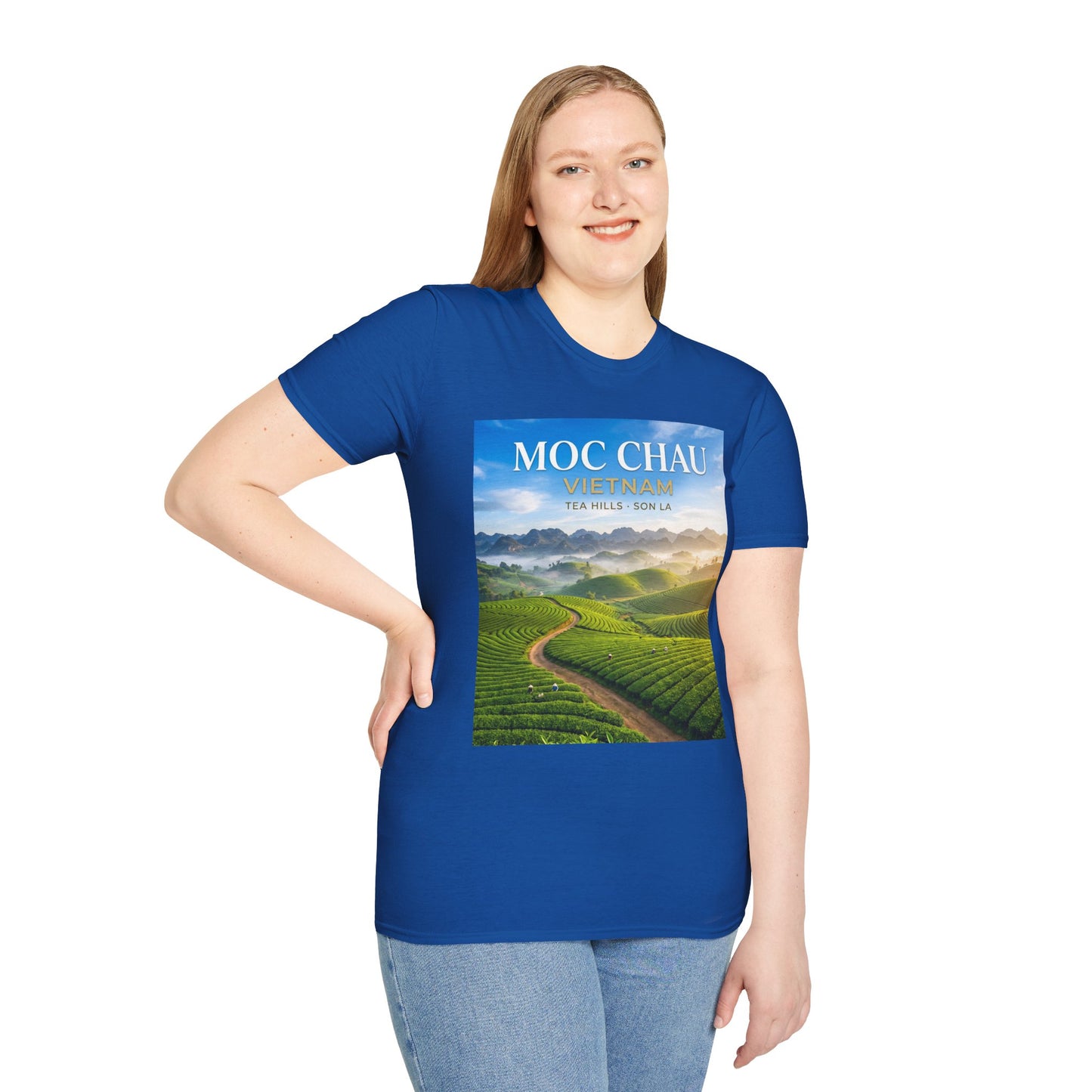 Moc Chau Vietnam Tee – Tea Hills of Son La Scenic Travel T-Shirt