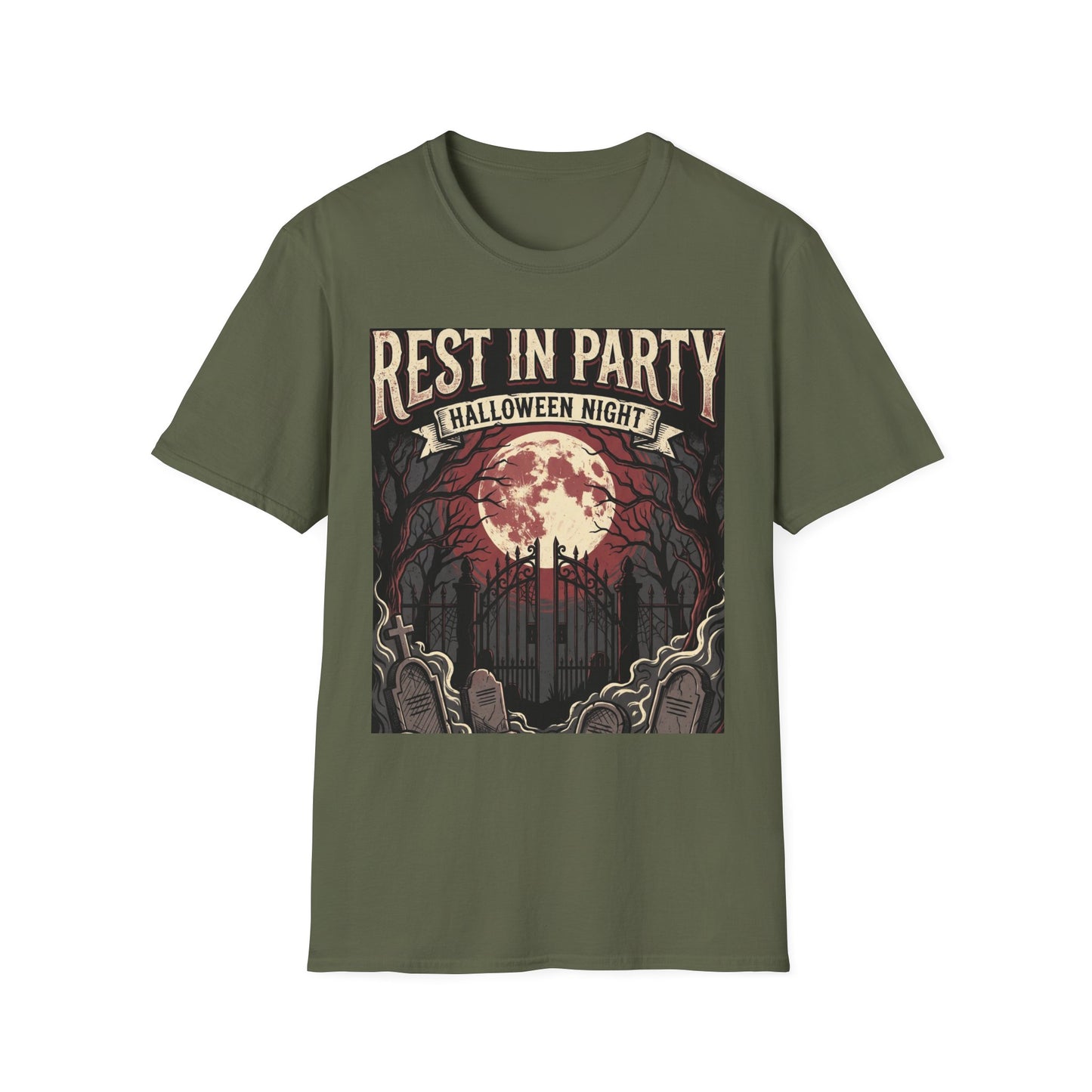 Rest in Party Halloween Night T-Shirt