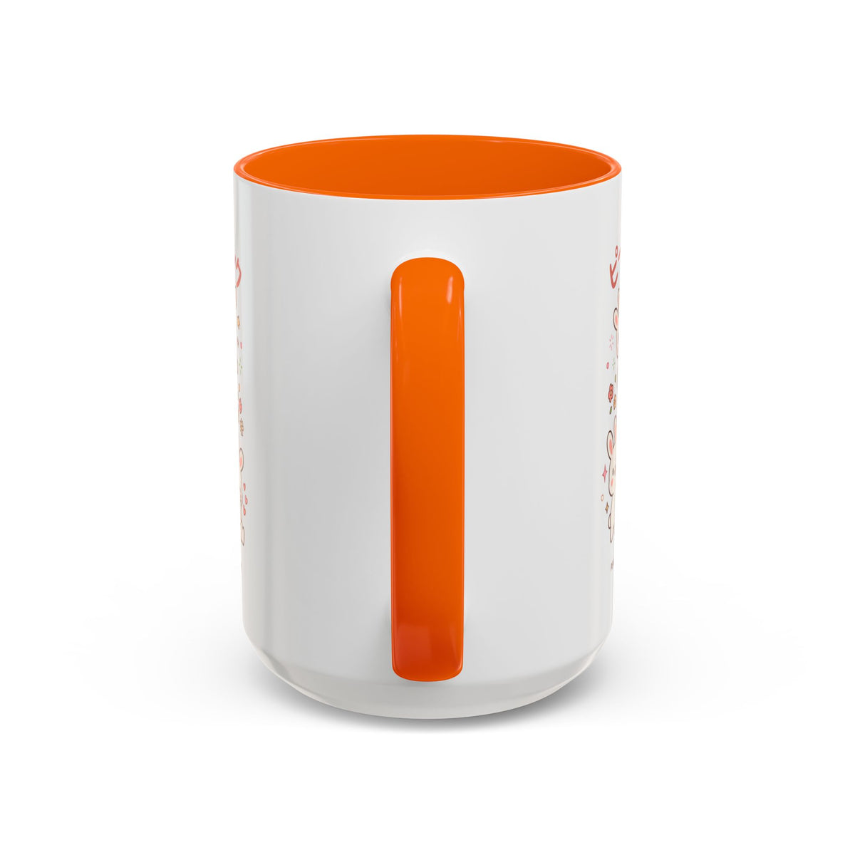 Peach Drink Bunny Mug — Cute Kawaii Coffee Tea Cup (11/15oz)