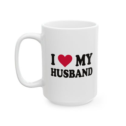 I Love Hunting Ceramic Mug