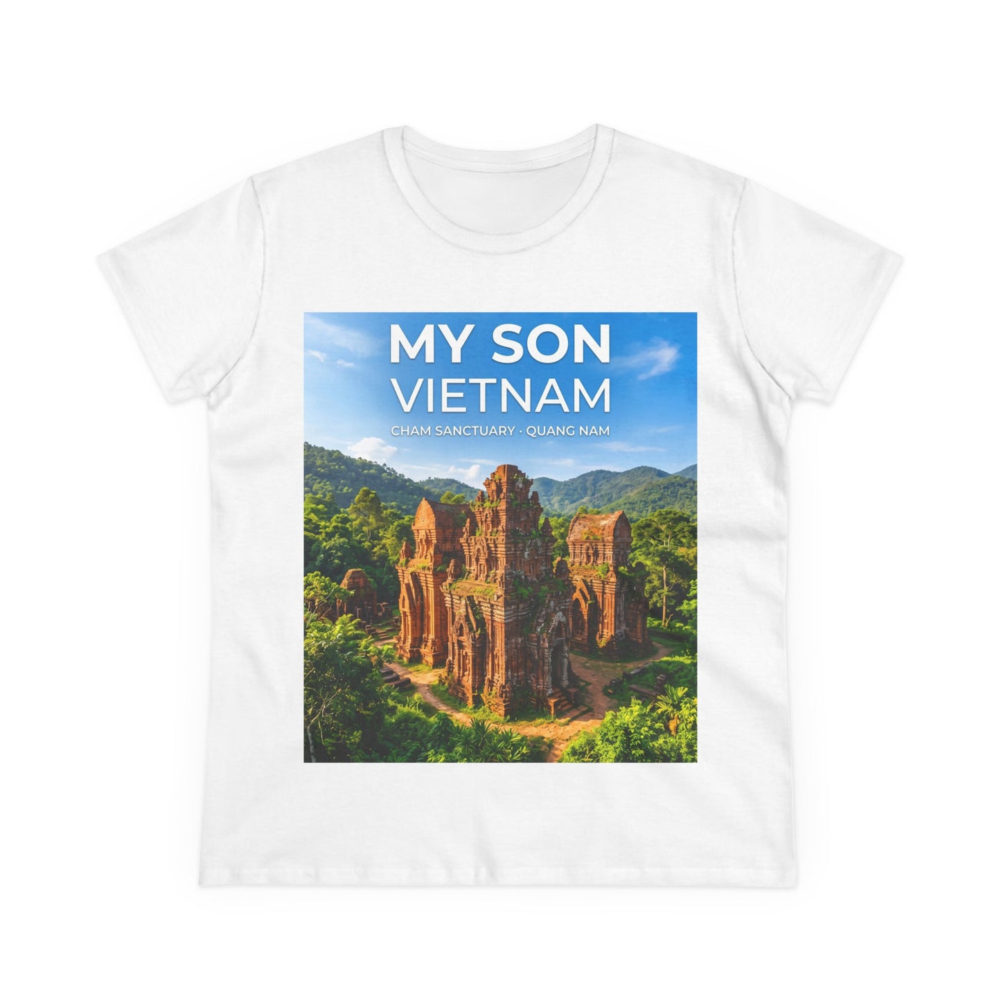 My Son Vietnam Travel Tee — My Son Sanctuary Photo T‑Shirt