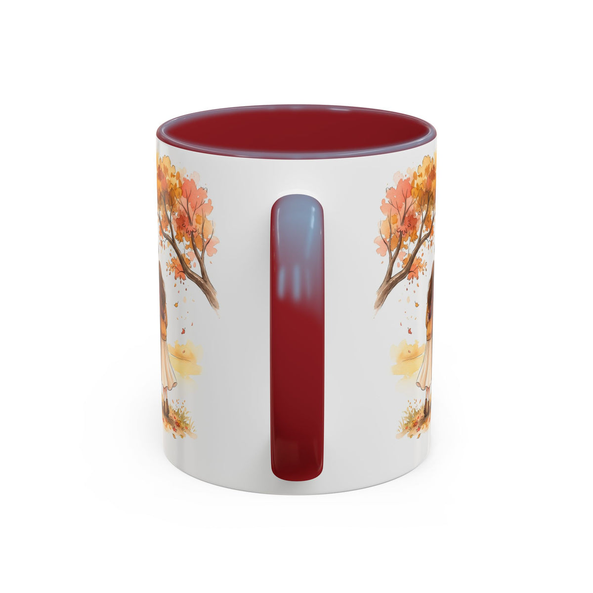 Autumn Couple Under Tree Coffee Mug