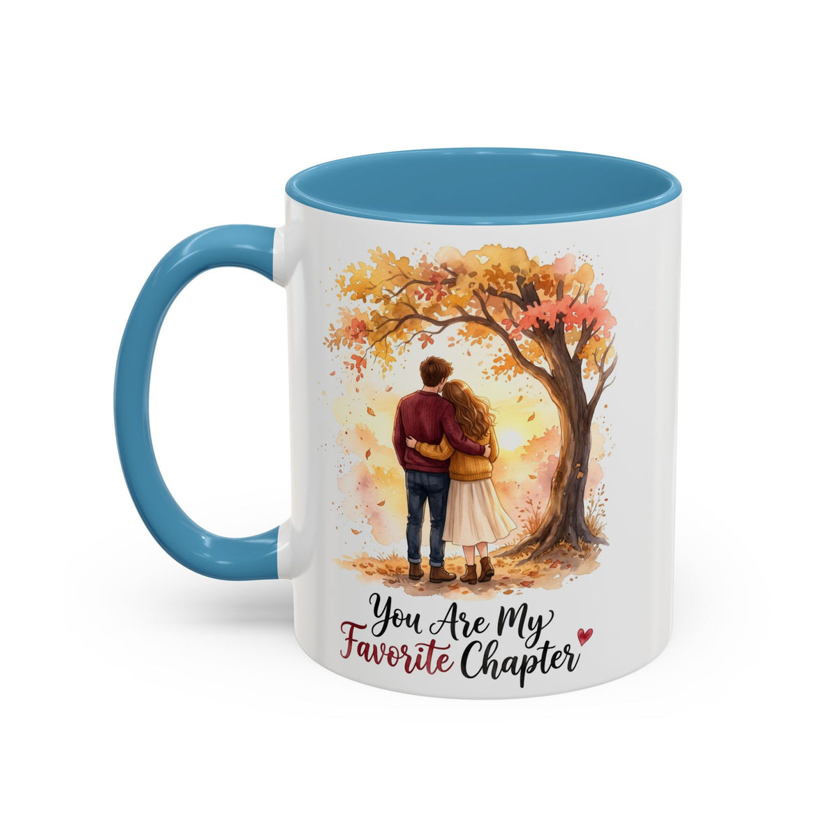 You Are My Favorite Chapter Romantic Autumn Coffee Mug