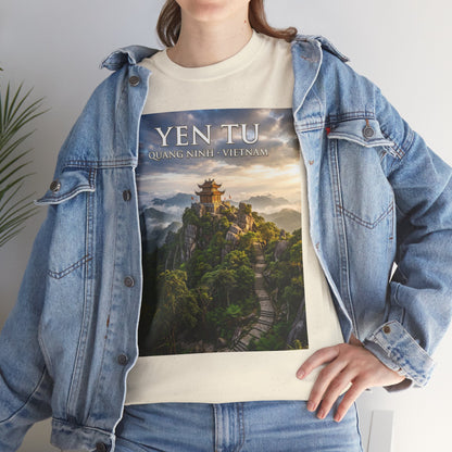 Yen Tu Mountain Scenic Tee – 'YEN TU: Listen to the Silence' Travel Photography T-Shirt