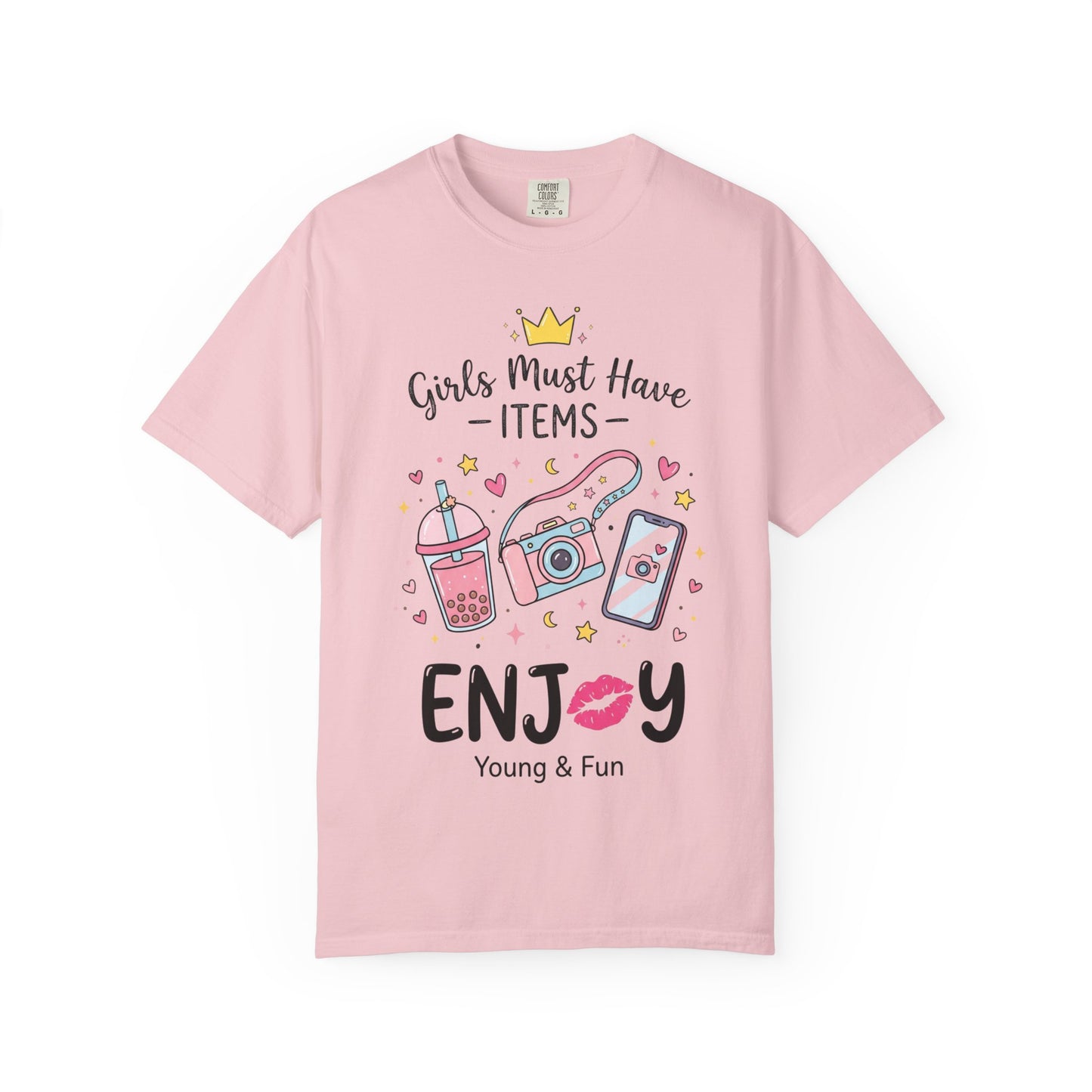 Girls Must Have Items "Enjoy" Graphic T-Shirt