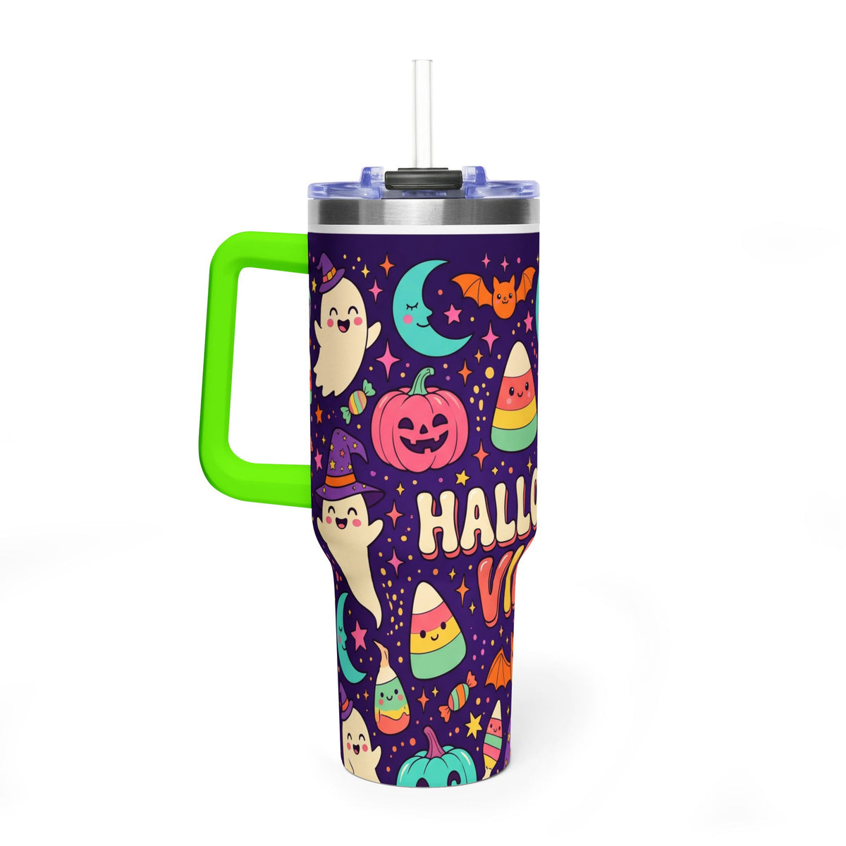Halloween Vibes 40oz Thermal Tumbler