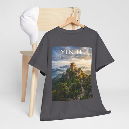 Yen Tu Mountain Scenic Tee – 'YEN TU: Listen to the Silence' Travel Photography T-Shirt