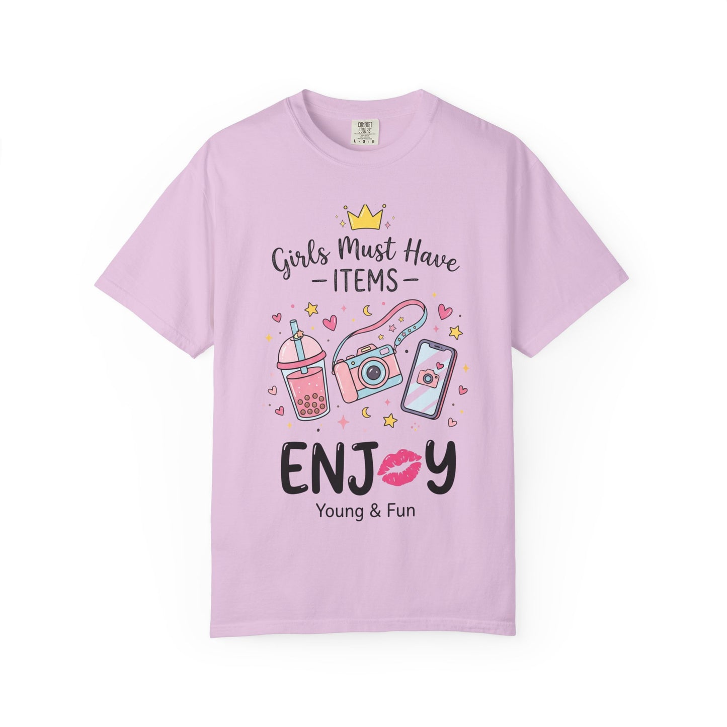 Girls Must Have Items "Enjoy" Graphic T-Shirt