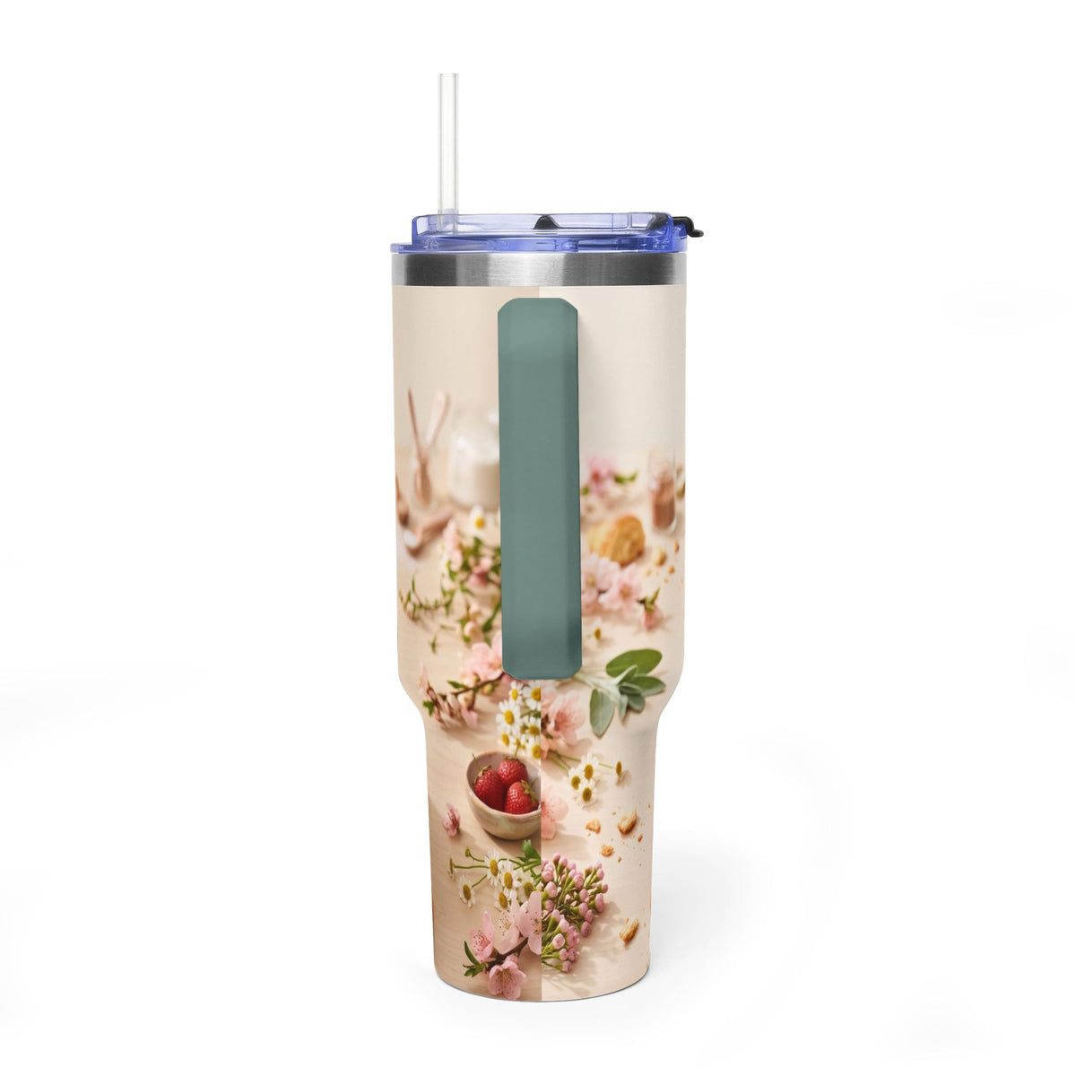 You Make Life Peachy Cat 40oz Travel Tumbler