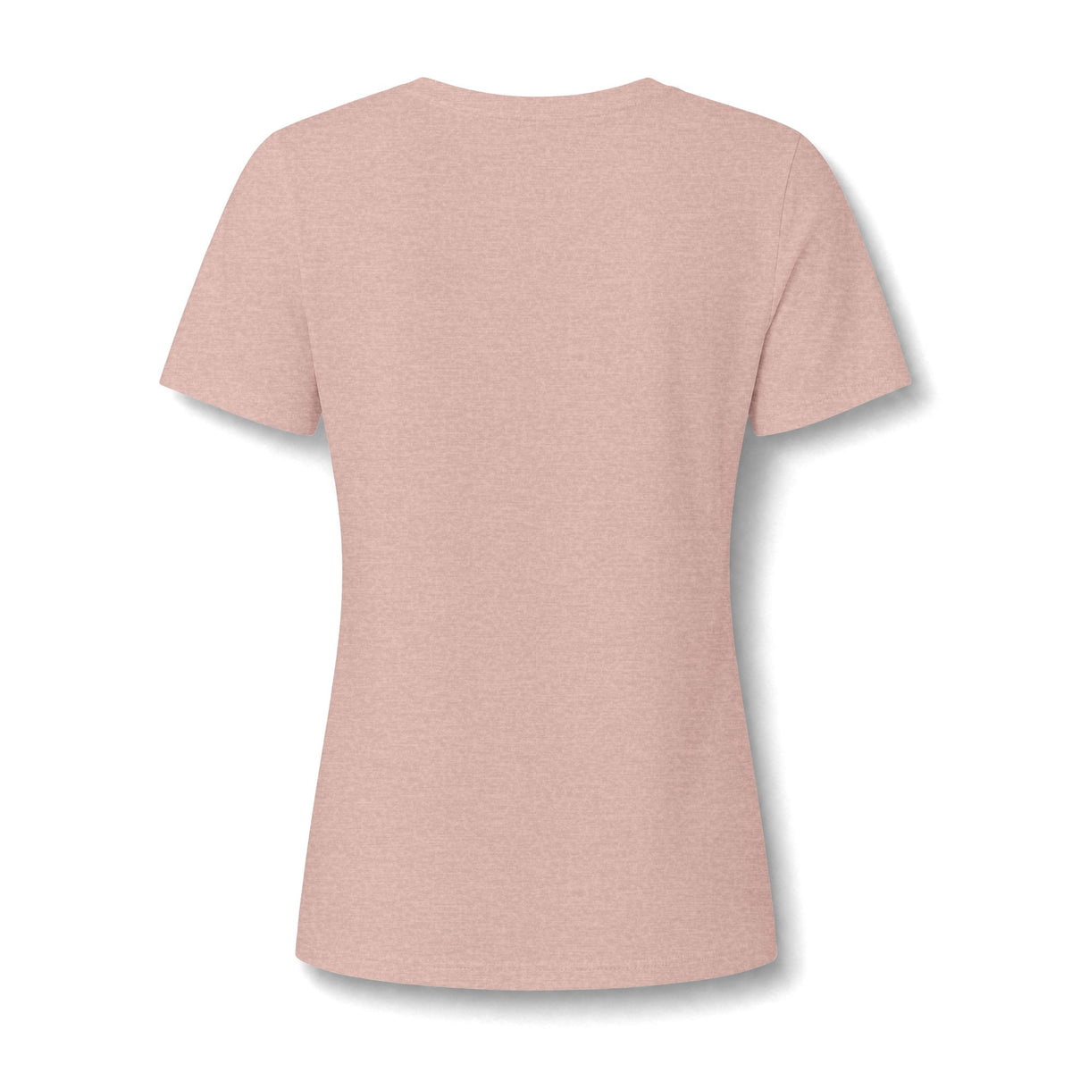 Women's Cat Mama V-Neck Tee — Cute Mom Cat and Kittens Graphic