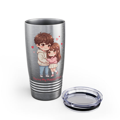You're My Happy Place Couple 20oz Tumbler