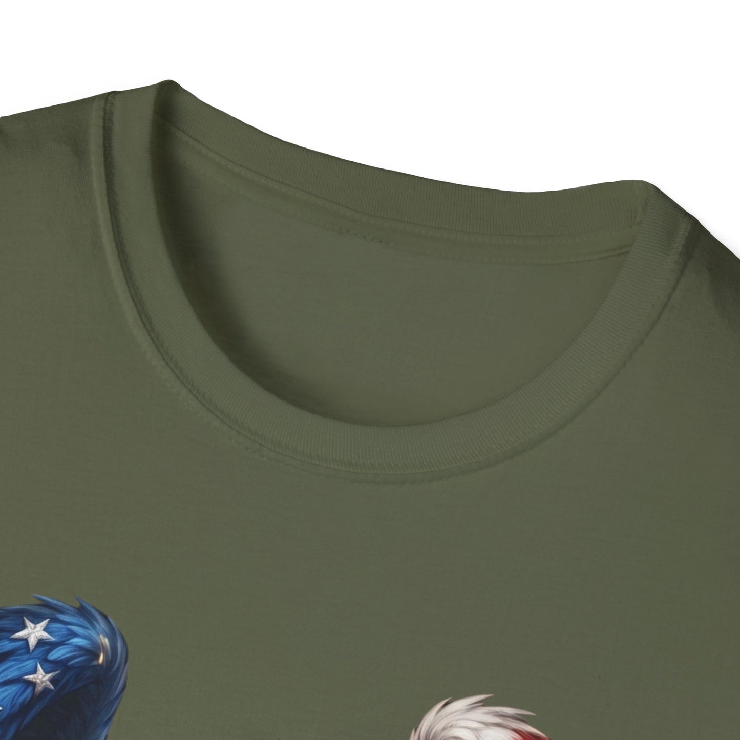 Patriotic Eagle T-Shirt — American Flag Wings Graphic