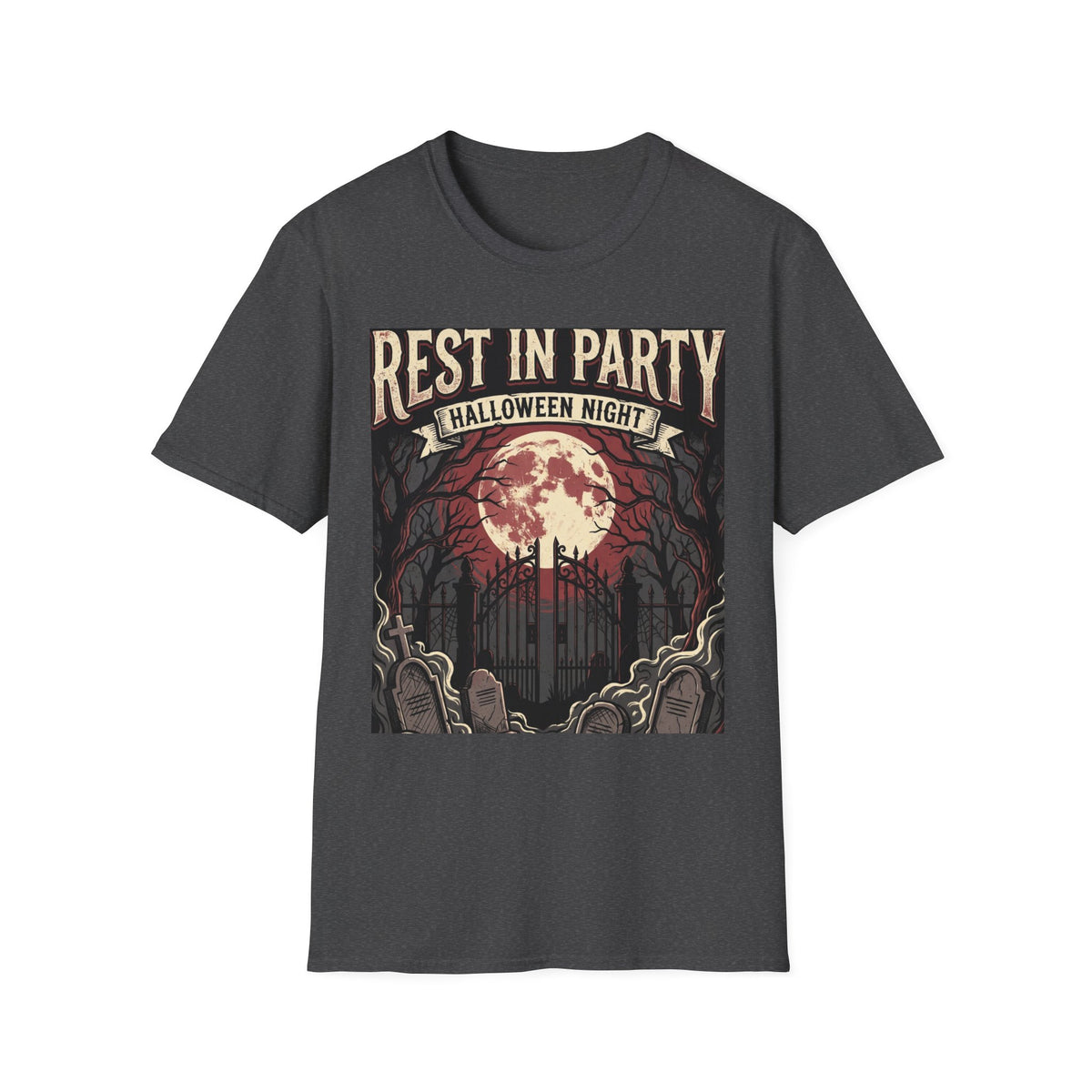 Rest in Party Halloween Night T-Shirt
