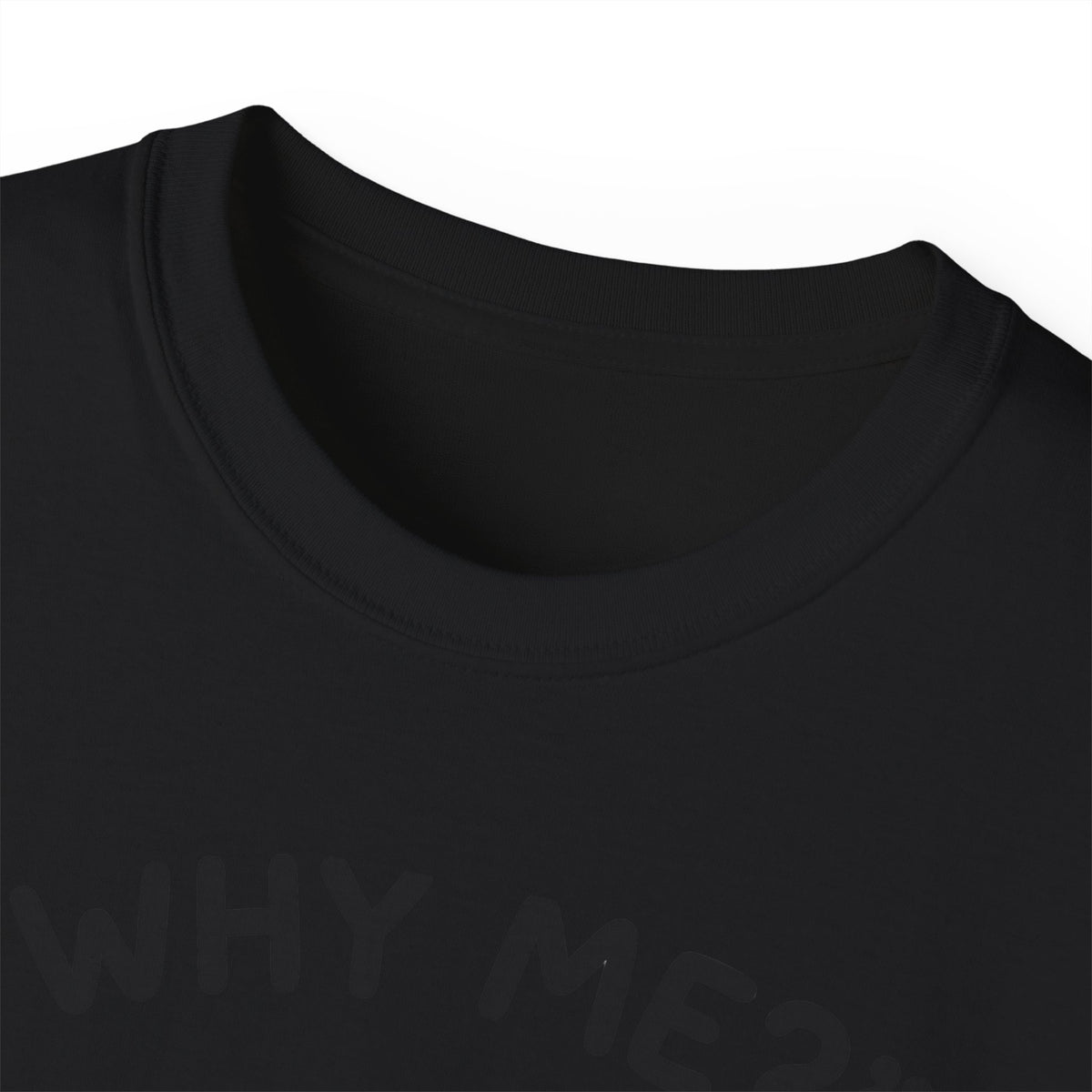 Sad Kawaii Cat Tee - "Why Me?" Cute Crying Kitten Graphic Shirt