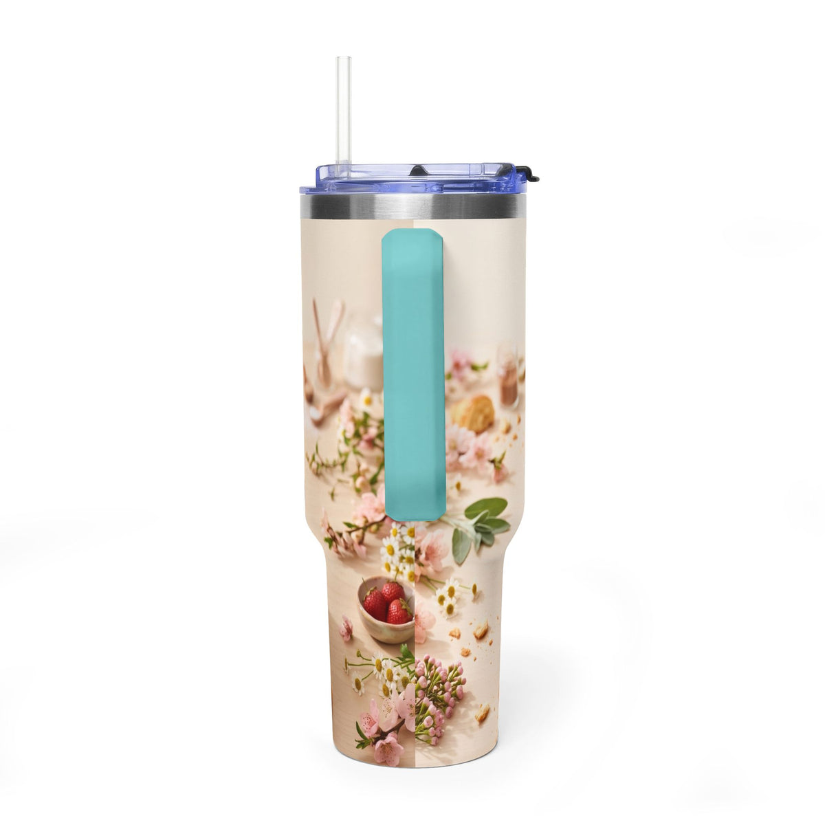 You Make Life Peachy Cat 40oz Travel Tumbler