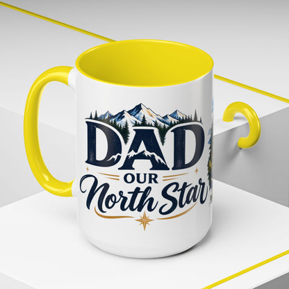 Adventure Compass Mountain Coffee Mug