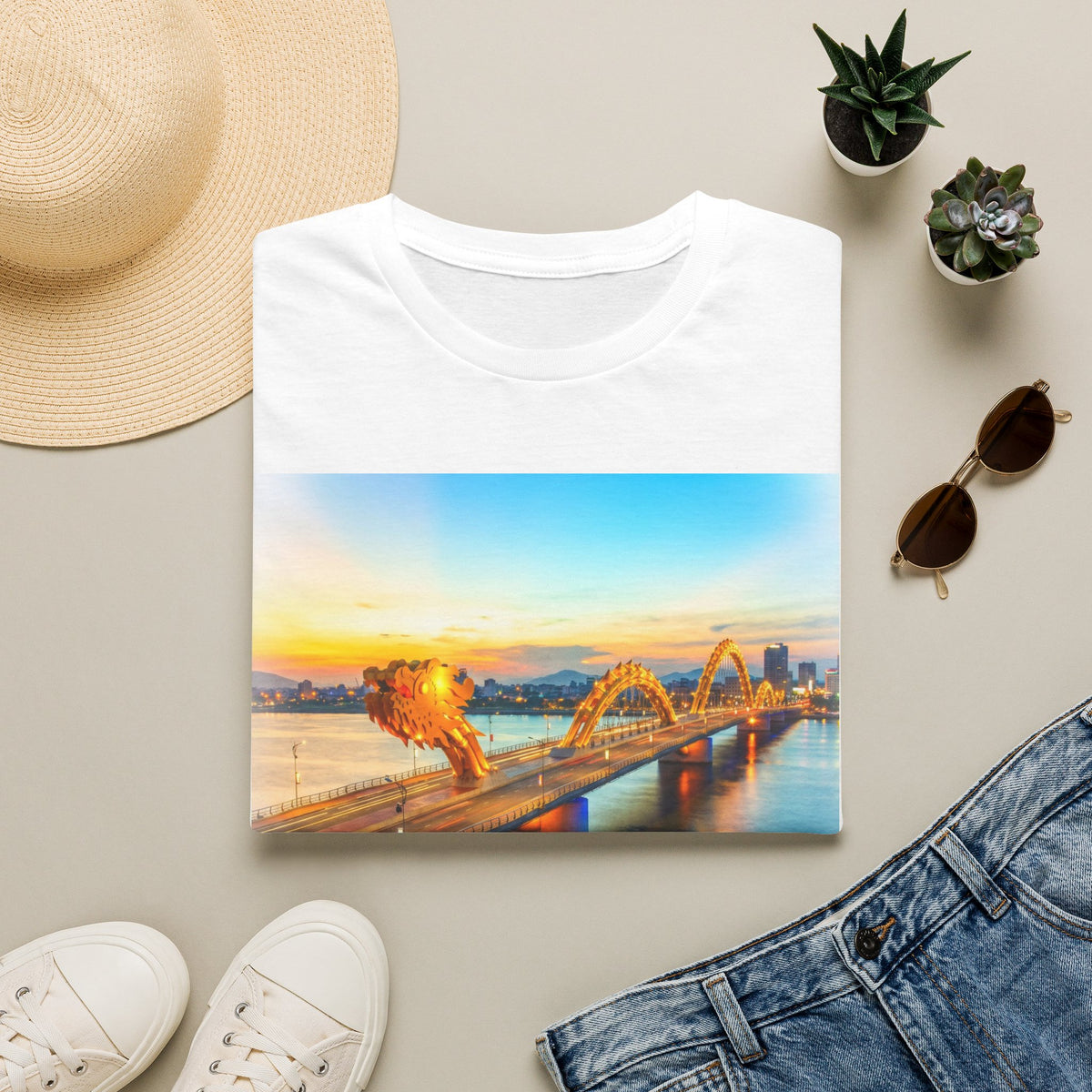 Da Nang Dragon Bridge T-Shirt — Vietnam Travel Souvenir Tee
