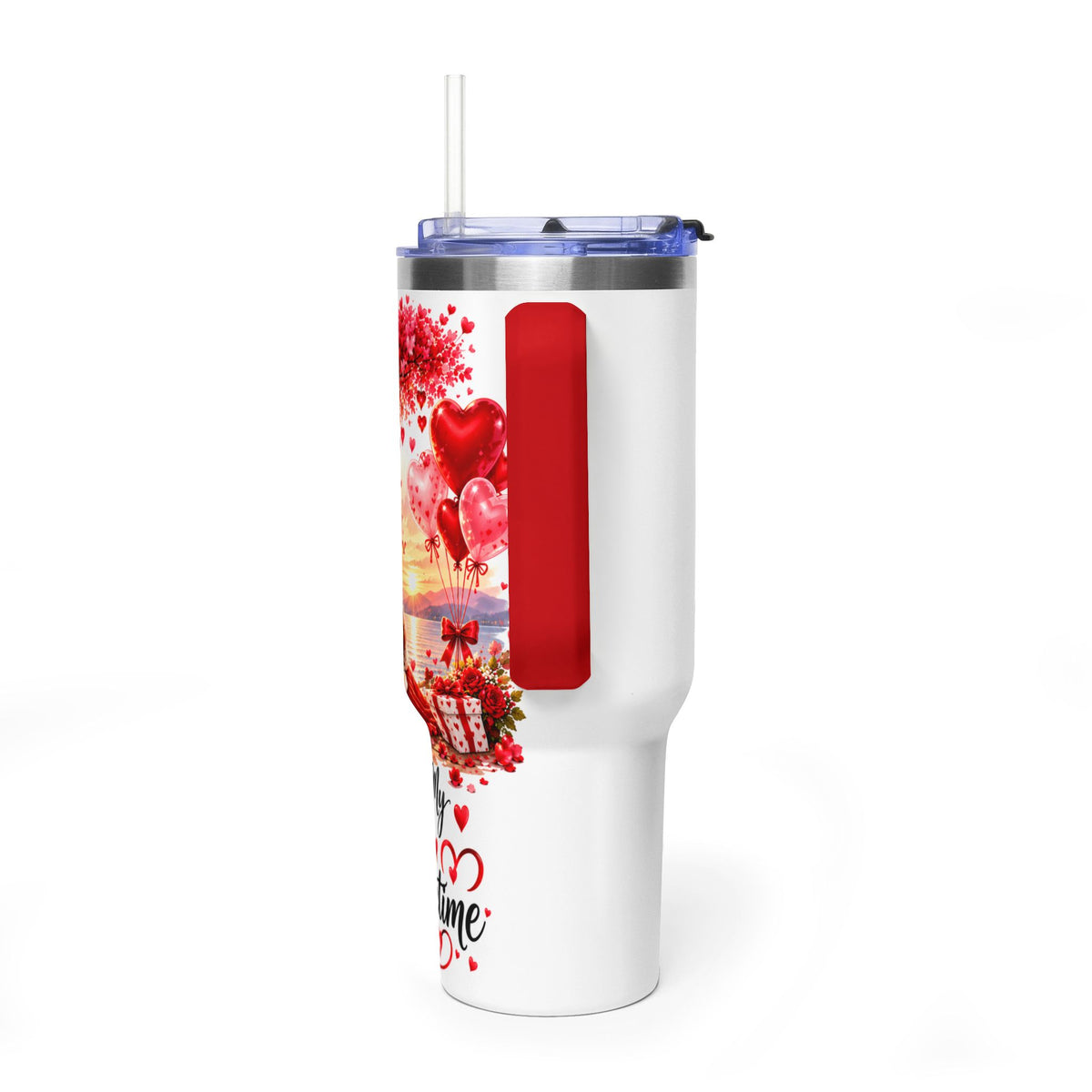 40oz Valentine’s Day Love Tree Thermal Tumbler
