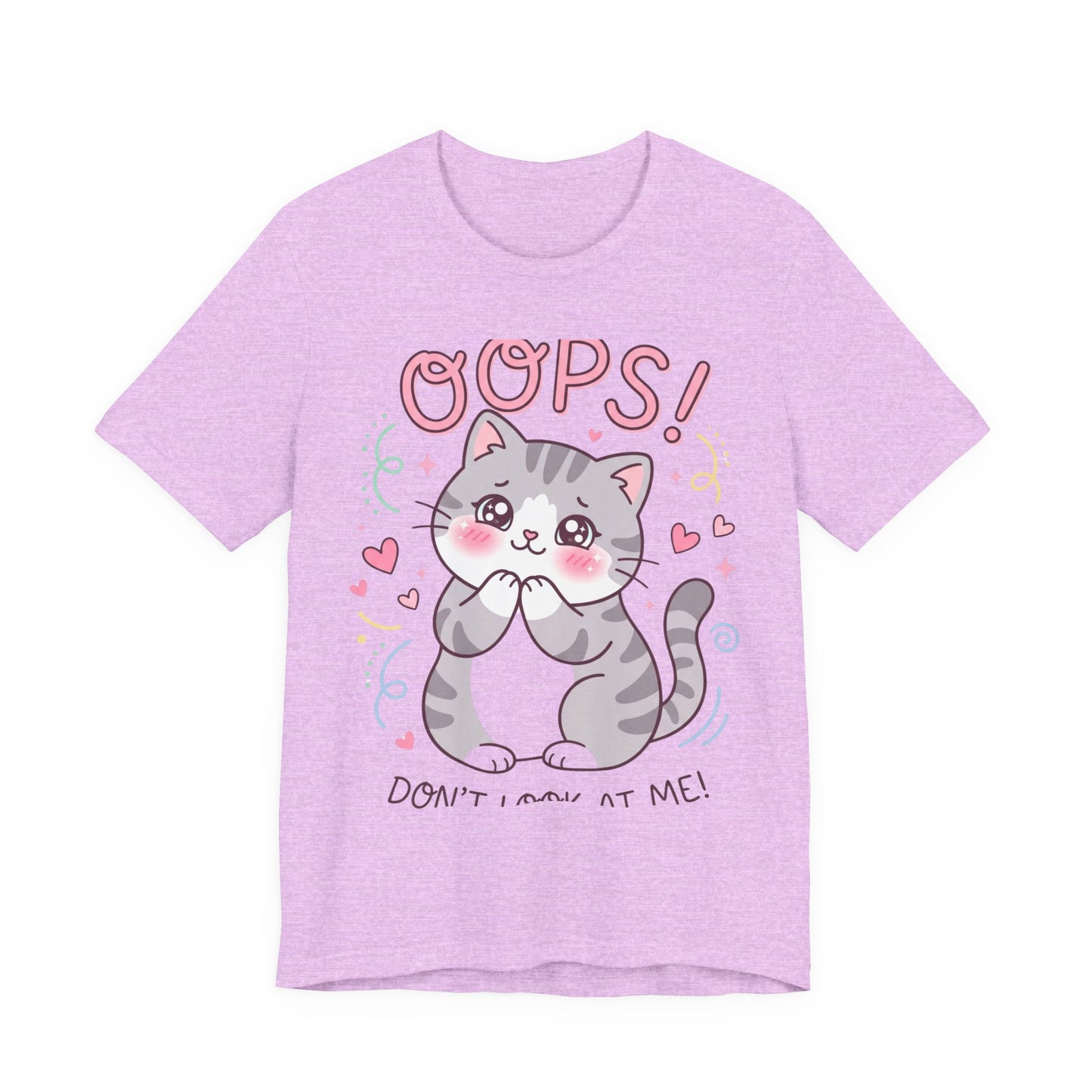 Oops! Don’t Blame Me Cute Kitten T-Shirt