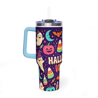 Halloween Vibes 40oz Thermal Tumbler