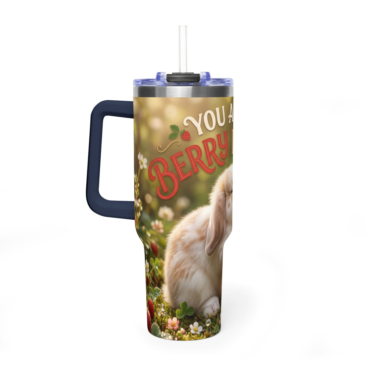 You Are My Berry Favorite Bunny 40oz Thermal Tumbler